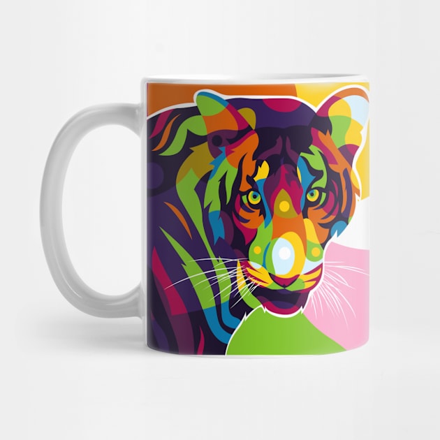 The Bengal Colorful Inside by wpaprint